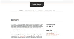 Desktop Screenshot of fellspress.com