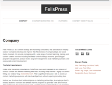 Tablet Screenshot of fellspress.com